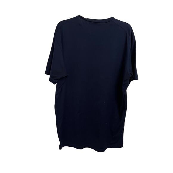 DSQUARED2 Navy & Red Graphic Logo T-Shirt - Size L - Picture 3 of 3